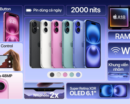 Mua iphone 16 uy tín tại Gò Dầu, Tây Ninh 