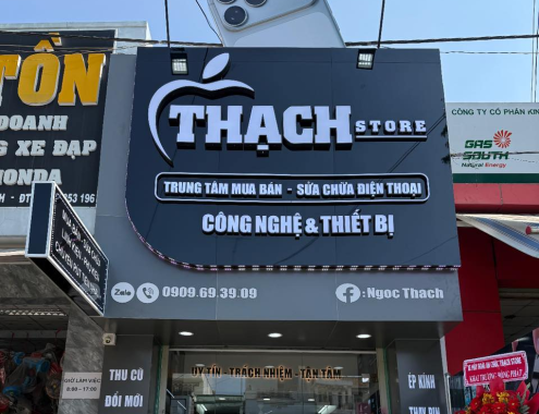 Cửa hàng điện thoại Thạch Store tại Gò Dầu, Tây Ninh