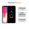 Thay pin iPhone X