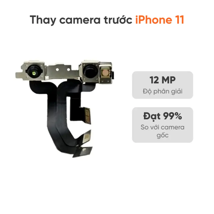 Thay camera trước iPhone 11