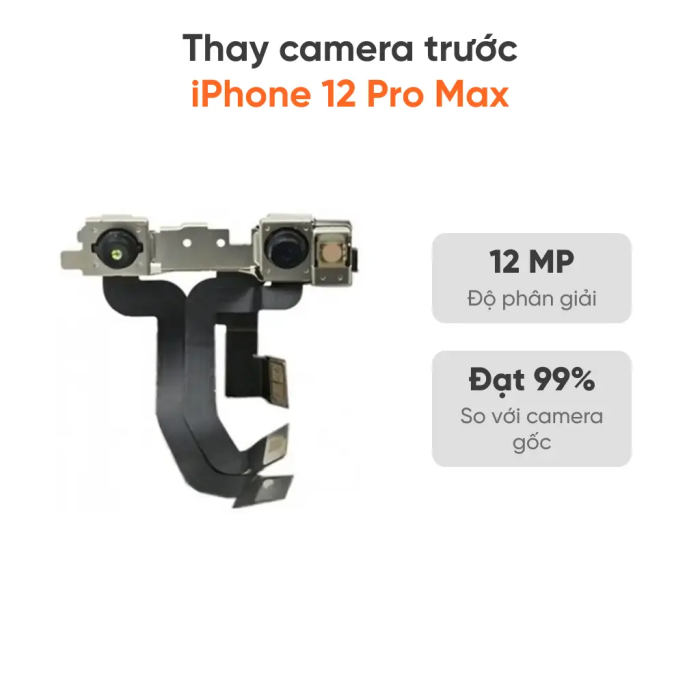 Thay camera trước iPhone 12 Pro Max