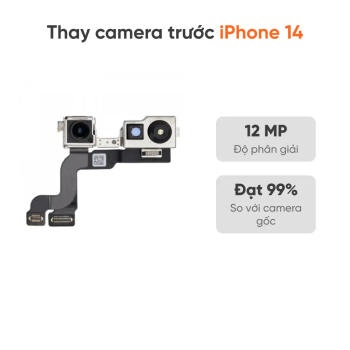 Thay camera trước iPhone 14