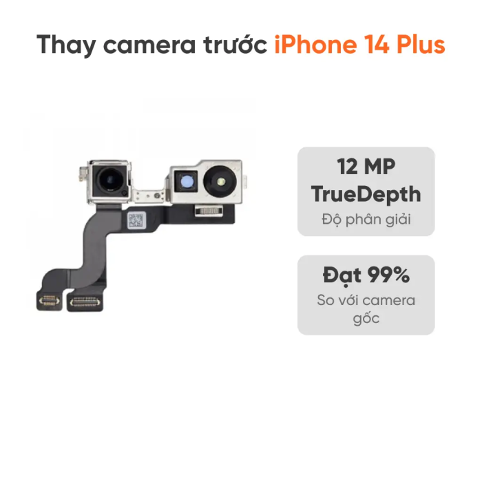 Thay camera trước iPhone 14 Plus