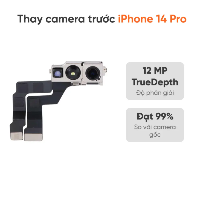 Thay camera trước iPhone 14 Pro