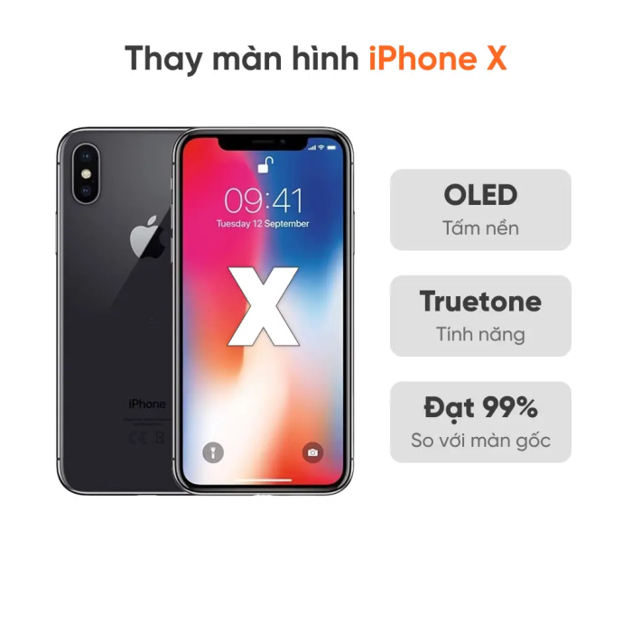 Thay màn hình iPhone X