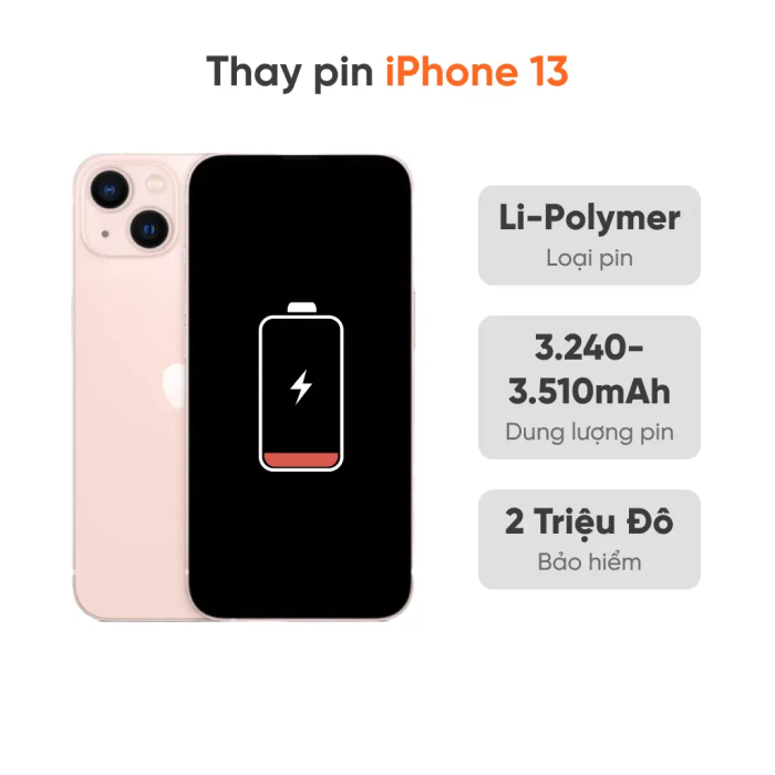 Thay pin iPhone 13