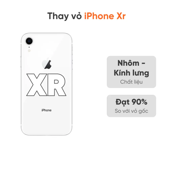 Thay vỏ iPhone XR